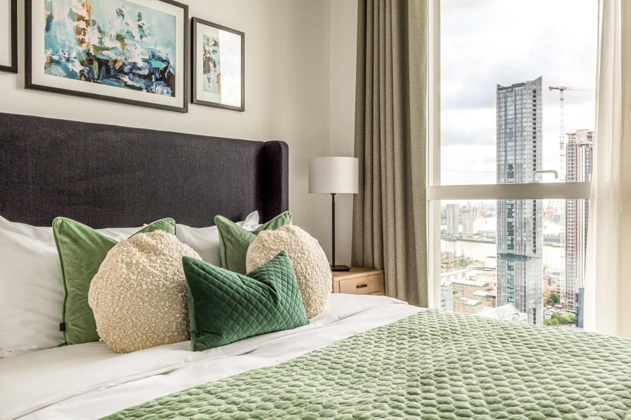 Urban Rest Canary Wharf Apartments ลอนดอน ภายนอก รูปภาพ
